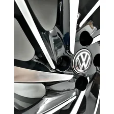 Rodas Aro 14 4x100 Golf Gti 4x100 4 Rodas Esportivas + Bicos Cor Preto Diamante Foto mini 4