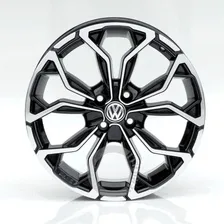 Rodas Aro 14 4x100 Krmai M16 / Valor Unitário Volkswagem Cor Preto Diamantado Foto mini 1