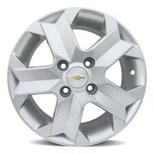 Rodas Aro 14 4x100 Montana Sport Celta Prisma Corsa / Jogo Cor Prata Foto mini 2
