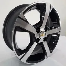 Rodas Aro 15 4x100 Onix Ltz Prisma S259 / Jogo 4 Rodas Cor Preto Diamante Foto mini 2
