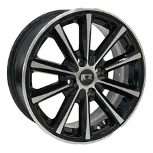 Rodas Aro 15 4x108 Ford Ka Focus Ecosport K63 / Jogo + Bicos Cor Preto Diamante 4x108 Foto mini 1