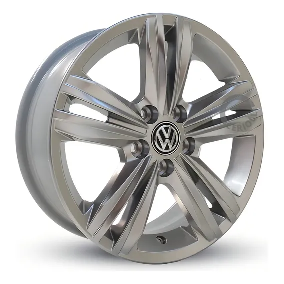 Rodas Aro 15 5x100 Golf Polo Virtus T-cross S18 / 4 Rodas Jg Cor Hiper Gloss 5x100 Foto 1