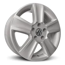 Rodas Aro 15 5x100 R07 Polo Fox Space Cross S / 4 Rodas Cor Prata Foto mini 1
