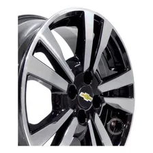 Rodas Aro 16 Chevrolet 4x100 Onix Montana S33 + Bicos Cor Preta Diamante Foto mini  2