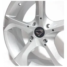 Rodas Aro 17 4x100 Tala 6 Advance Volcano / Jogo 4 Rodas Cor Prata 4x100 Foto mini 2