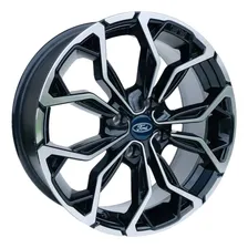 Rodas Aro 17 4x108 Ford Ecosport Titanium (unidade) Cor Preto Diamantado Foto mini 1