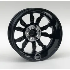 Rodas Aro 17 5x100 Polo Fox Golf M16 Krmai / Jogo 4 Rodas Cor Preta Diamante Foto mini 3