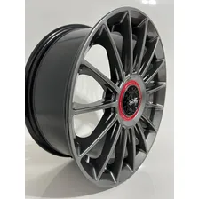 Rodas Aro 18 5x100 New Sunline Racing 4 Rodas 1 Jogo Cor Grafite 5x100 Foto mini  2