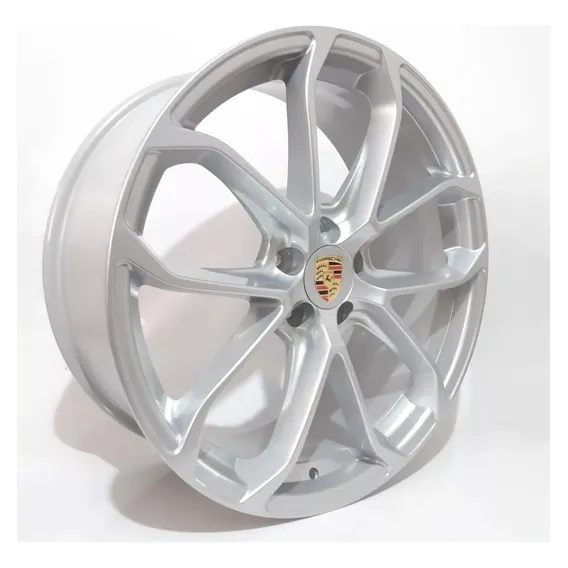 Rodas Aro 18 Porsche Gts 5x113 Civic Hvr Cerato 4 Rodas Jogo Cor Prata Foto 1