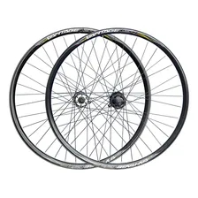 Rodas Aro 29 Mtb Gt + Pneu Pirelli 36f Rosca Preto/amarelo Foto mini 2