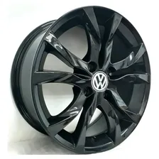 Rodas Aro14 Scorro Volkswagen S215 4x100 (jogo) + Bicos Cor Preto 4x100 Foto  mini 1