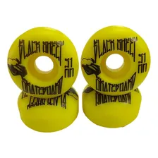 Rodas Black Sheep 51mm 99a Cores - Skate Skateboard Foto mini 3