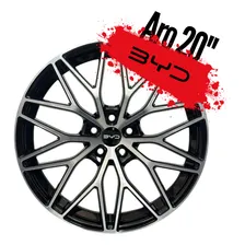 Rodas Byd Seal Aro 20 5x120 Roda Byd Han Aro 20 -jogo Kr M30 Cor Preto Diamantado Foto mini 2