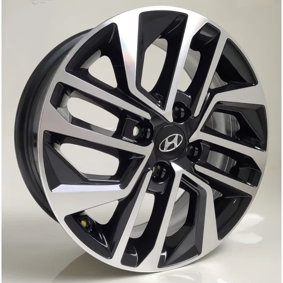 Rodas Compativeis c/ Hyundai HB20 aro 15 4x100 (jogo)+bicos Foto 1