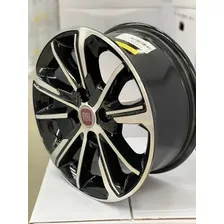 Rodas Fiat Cronos Aro14(jogo) + Bicos * A Pagar Cor Preto Com Diamantado Foto mini  3