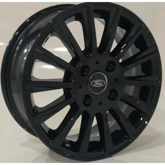 Rodas Ford Fiesta Ka Aro 14 (4x108) (jogo) +bicos Cor Preto Foto 1