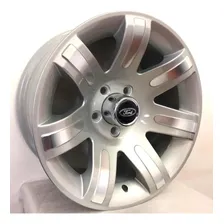 Rodas Ford Ranger Aro 16 5x114 (jogo)+bicos Cor Prata Diamantado Foto mini 1