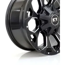 Rodas Frontier Aro 17 6x114 Offroad M12 Kr Kramai Cor Preto Fosco Diamantado Foto mini 2
