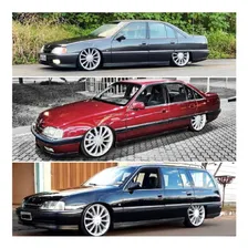Rodas Gm Omega Powertech Aro 20 5x110 Brw1860 4 Rodas Cor Prata Foto mini 3