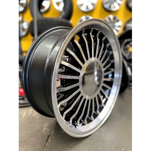 Rodas Gm Opala Comodoro Ralinho Aro 17x7 5x114 (jogo) +bicos Cor Preto Com Diamantado Foto 1