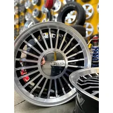 Rodas Gm Opala Comodoro Ralinho Aro 17x7 5x114 (jogo) +bicos Cor Preto Com Diamantado Foto mini  3