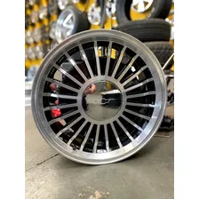 Rodas Gm Opala Comodoro Ralinho Aro 17x7 5x114 (jogo) +bicos Cor Preto Com Diamantado Foto mini  2