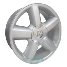 Rodas Gol Gti Aro 17 4x100 + Bicos (jogo) Cor Prata Foto mini 1