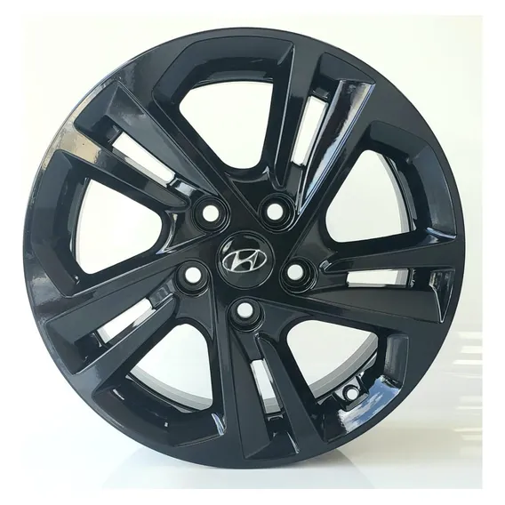 Rodas Hyundai Creta Prestige 2020 (jogo) Aro 16 * +bicos Cor Black Foto 1