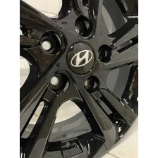 Rodas Hyundai Creta Prestige 2020 (jogo) Aro 16 * +bicos Cor Black Foto mini 2