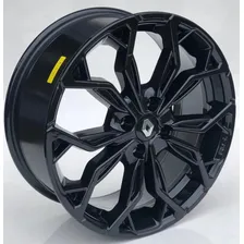 Rodas M16 Renault Logan Sandero Aro 14 4x100 (jogo) + Bicos Cor Preto Brilhante Foto mini 2