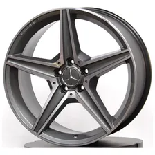 Rodas Mercedes Benz C250 Amg Aro 18 5x112 4 Rodas Jogo Raw Cor Grafite Diamante Foto mini 2