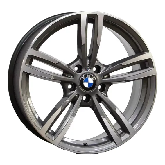 Rodas Modelo Bmw M3 3.0 / Aro 17x8 / 5x120 Raw / Jogo Cor Grafite Diamante Foto 1