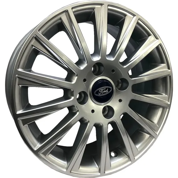 Rodas New Fiesta Aro 15 4x108 (jogo) + Bicos Cor Prata Especial Foto 1