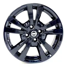 Rodas Nissan Kicks 2022 Aro 16 (jogo) + Bicos Cor Preto Brilhante Foto mini 1