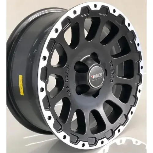 Rodas Offroad Exclusivas L200 Ranger S10 Aro 16 6x139 (jogo) Cor Preto Fosco Diamantado Foto 1