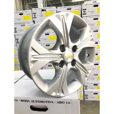 Rodas Onix Premier Turbo Aro 15 ( Jogo ) * Cor Prata Foto mini 2