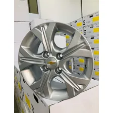 Rodas Onix Premier Turbo Aro 15 ( Jogo ) * Cor Prata Foto mini 3