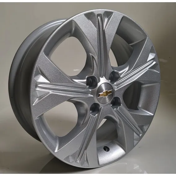 Rodas Onix Premier Turbo Aro 15 ( Jogo ) * Cor Prata Foto 1