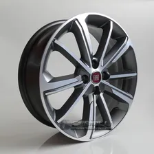 Rodas Palio Sport Aro 14 +bicos Idea Uno Siena Palio 4 Rodas Cor S03 Grafite Diamantado Foto mini 3