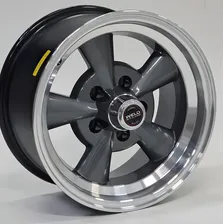 Rodas Palito Aro 15 Cragar Maverick Ranger 5x114 / Jogo Cor Grafite Foto mini  2