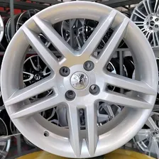 Rodas Peugeot R41 Aro 17 (4x108) (jogo) +bicos Cor Prata Foto mini 2