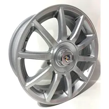 Rodas Polo Fox Golf Bora Aro 18 5x100 (jogo)+bicos Cor Prata Foto mini 4