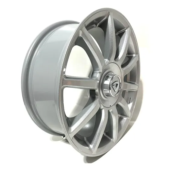Rodas Polo Fox Golf Bora Aro 18 5x100 (jogo)+bicos Cor Prata Foto 1
