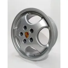 Rodas Porsche Cup One Aro 17 5x130 (jogo)+ Bicos Cor Prata Foto mini  2
