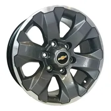 Rodas S10 Chevrolet Aro 16 High Country Aro 16 (jogo) Cor Grafite Diamantado S30 Foto  mini 1