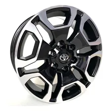 Rodas Toyota Hilux Srx 2021 Aro 17 (jogo) +bicos Cor Preto Com Diamantado Foto  mini 1