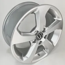 Rodas Vw Gol Voyage Up Saveiro Aro 18x6 4x100 Jg+bicos Zk956 Cor Prata Foto mini  3