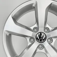 Rodas Vw Gol Voyage Up Saveiro Aro 18x6 4x100 Jg+bicos Zk956 Cor Prata Foto mini 4