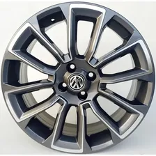 Rodas Vw Saveiro Cross G7 Aro 15 4x100 (jogo) + Bicos Cor Grafite Diamantado Foto mini  2