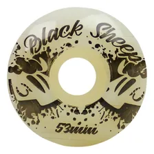 Rodinha Iniciante Skate Roda Black Sheep 53mm PU Dureza 97A Foto mini  2